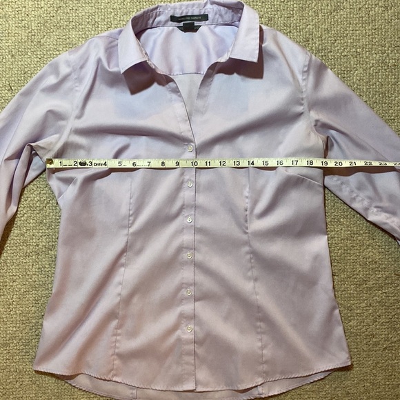 Eddie Bauer Wrinkle Free Shaped Fit Blouse Button - Picture 7 of 7